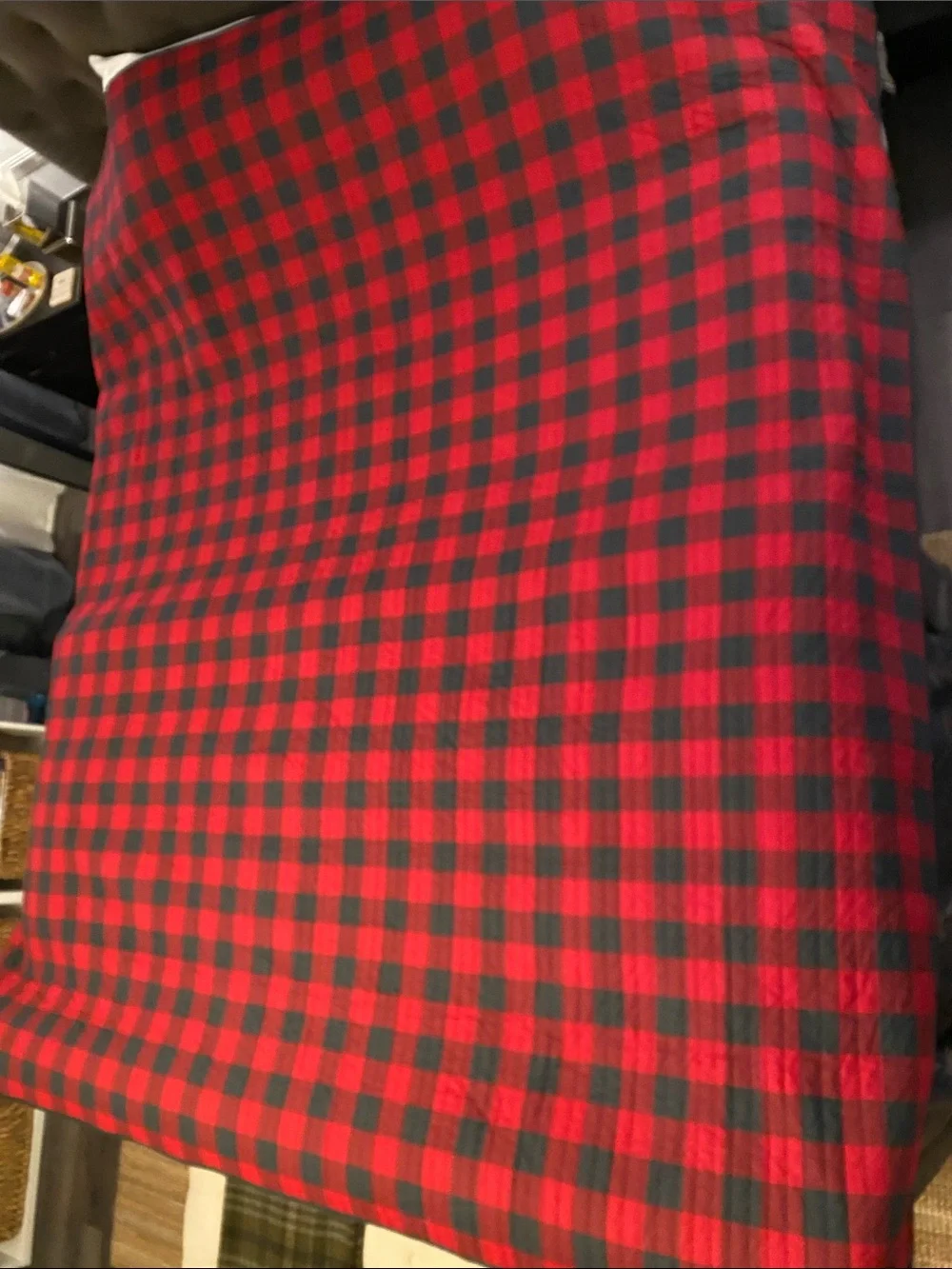 Woolrich Plaid Check Buffalo Plaid Cotton Quilt